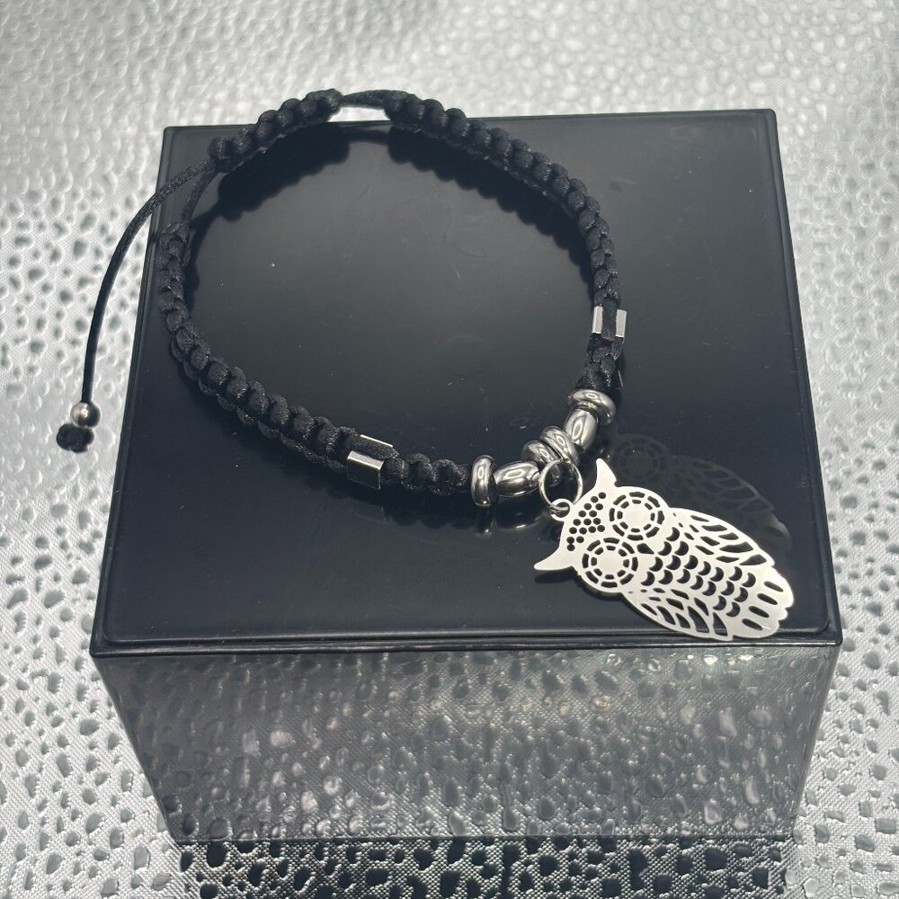 Handmade Adjustable Drawstring Bracelet - Size 7